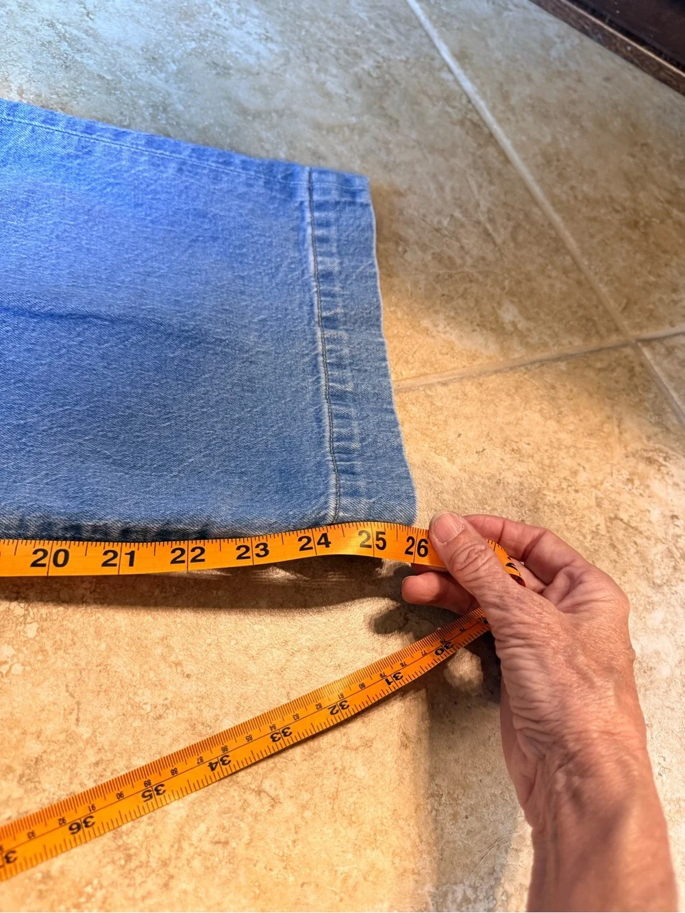 J. Crew Light Blue High-Rise Wide-Leg Jeans with Front Patch Pockets